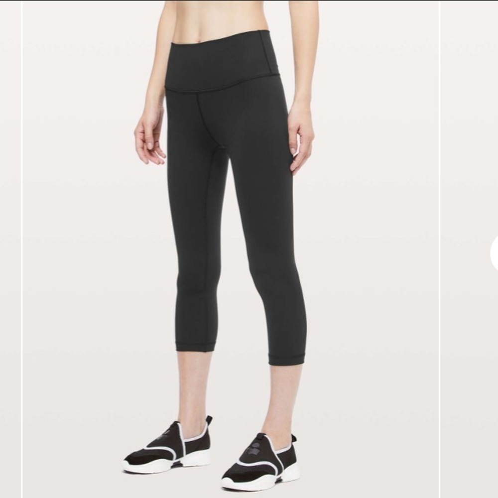 Lululemon Wunder Under Crop (Hi-Rise) *Full-On Luxtreme 21"